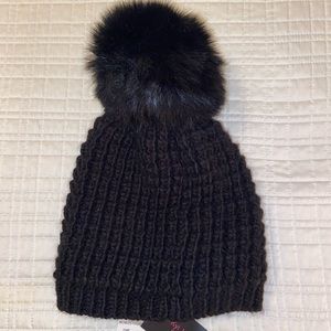 Fur Pom Beanie